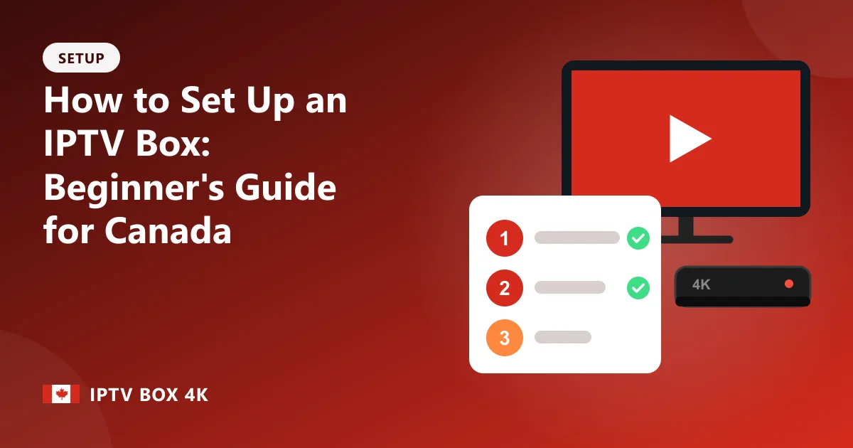 How to Set Up an IPTV Box: Beginner's Guide for Canada – illustration